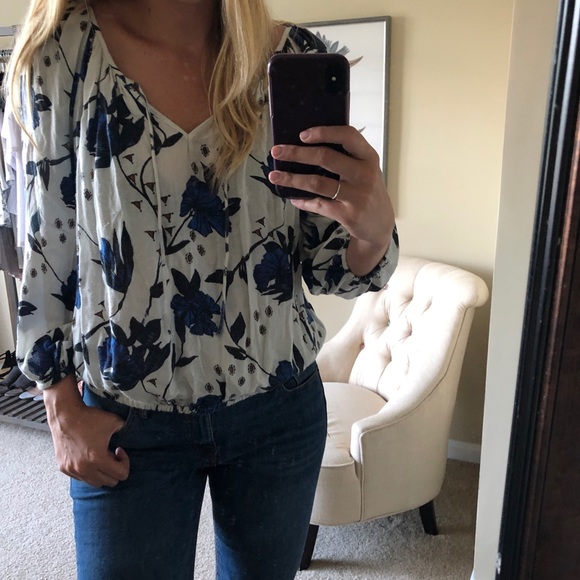 Lucky Brand Tops - Lucky Brand floral blouse